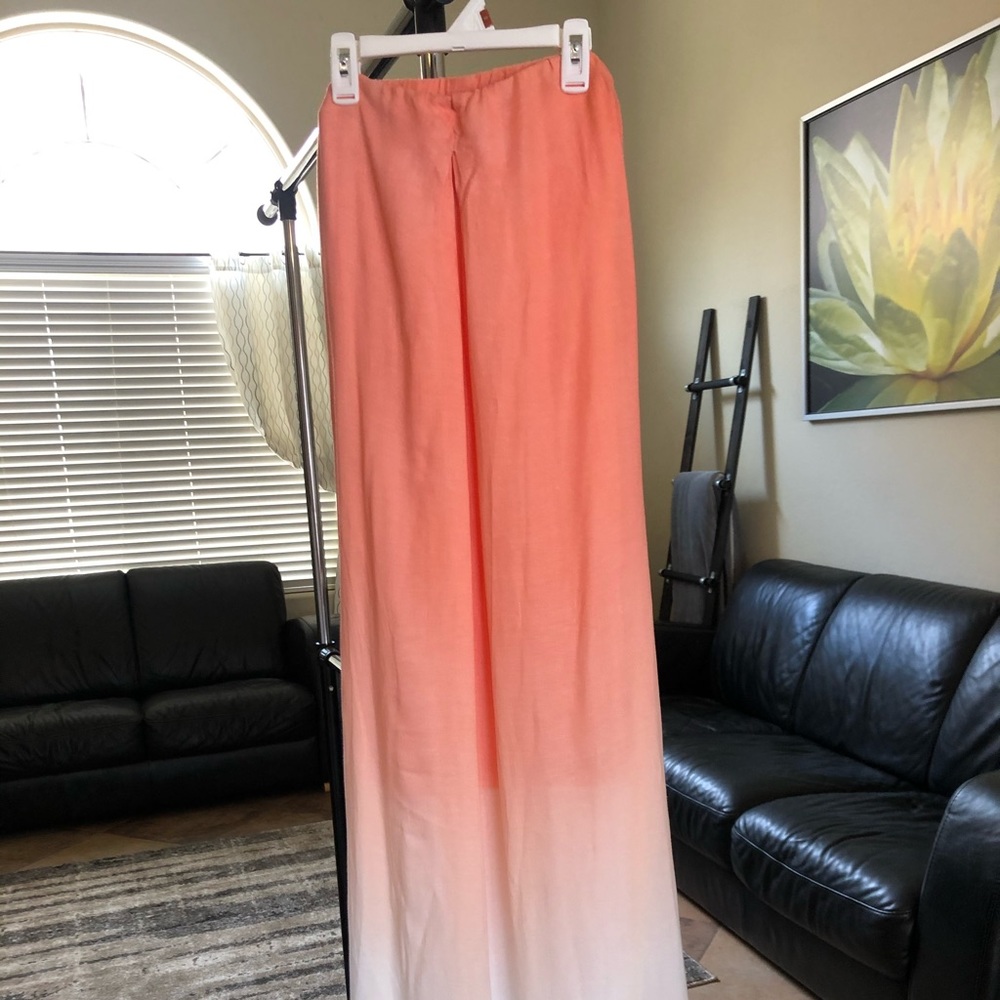 Young fabulous and broke ombre strapless dress